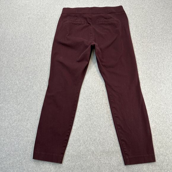 Old Navy Wow Pants Bundle of 2 WMNS 16 Tall Black & Maroon High Rise Skinny Fit - Picture 8 of 16